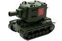 【中古】エブロ ガールズ パンツァー ソ連 KV-2 ノンスケールモデル105mm プラモデル 30002