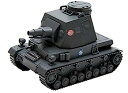 【中古】(非常に良い)エブロ ガールズ&パンツァー ドイツ IV号戦車D型 ノンスケールモデル全長約95mm プラモデル 30001