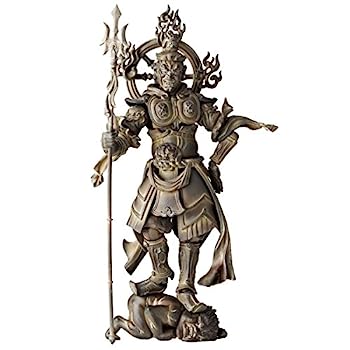 Cooking, Crafts Toys - 【中古】リボルテックタケヤ005EX 持国天 木調版 ノンスケール ABS&PVC製 塗装済み アクションフィギュア