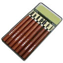 【中古】(非常に良い)義春刃物 高級 付鋼製 よしはる彫刻刀 プラケース入 7本組 HP-7