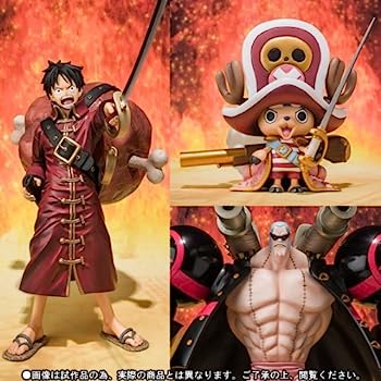 【中古】（非常に良い）フィギュアーツZERO ONE PIECE FILM Z 決戦服Ver.セット（ルフィ チョッパー フランキー）