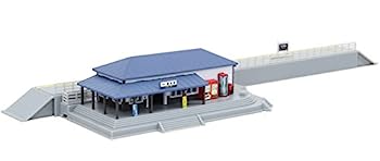 【中古】(非常に良い)ロクハン Zゲージ S047-1 駅舎セット 青