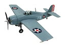 【中古】(非常に良い)童友社 1/72 アメリカ軍 F4F ワイルドキャット 塗装済み完成品 No.8