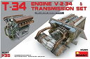 【中古】(非常に良い)ミニアート 1/35 T-34エンジン V-2-34 & トランスミッションセット プラモデル MA35205