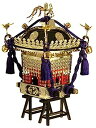 【中古】童友社 1/8 江戸神輿 黒塗り紫紐 プラモデル