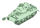 【中古】トランペッター 1/72 フランス軍 M4中戦車 ルヴァロリゼ プラモデル 07169