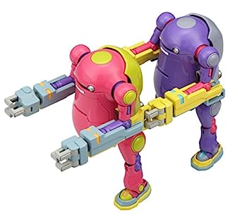 【中古】ハセガワ クリエーターワークスシリーズ メカトロウィーゴ No.07 ぱわーあーむ ぱーぷる&ぴんく 1/35スケール プラモデル 64754