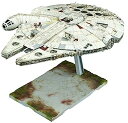 【中古】(非常に良い)スター・ウォーズ/最後のジェダイ ミレニアム・ファルコン 1/144スケール プラモデル BAN219770