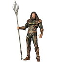 【中古】(非常に良い)MAFEX マフェックス No.61 アクアマン 全高約160mm 塗装済み 可動フィギュア