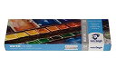 【中古】(非常に良い)ターレンス 固形水彩絵具 ヴァンゴッホ 24色金属ケース T.20M8624 ハーフパン