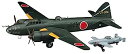 【中古】（非常に良い）ハセガワ 1/72 日本海軍 三菱 G4M2 一式陸上攻撃機 24型丁 桜花 11型付 プラモデル E20