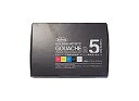【中古】(非常に良い)ホルベイン 不透明水彩絵具〈ガッシュ〉 15ml G741 基本色5色セット 3741