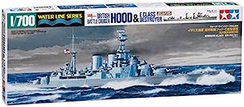 【中古】タミヤ 1/700 ウォーターラインシリーズ No.806 イギリス海軍 巡洋戦艦 フッド・E級駆逐艦 北大西洋追撃作戦 プラモデル 31806