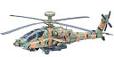 【中古】ハセガワ 1/48 陸上自衛隊 日本艦上自衛隊 攻撃ヘリコプター AH-64D アパッチロングボウ プラモデル PT42