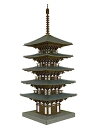 【中古】(非常に良い)さんけい 1/150 なつかしのジオラマシリーズ 五重塔 MP03-11