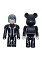 【中古】KUBRICK SAM & BE@RBRICK SAM'S LIGHTCYCLE 2パックセット(ABS&PVC塗装済みアクションフィギュア)