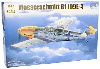 【中古】トランペッター 1/32 ドイツ軍 メッサーシュミット Bf109 E-4 プラモデル