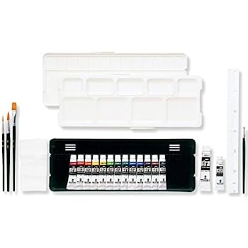 【中古】（非常に良い）ターナー色彩 ポスターカラー 15色プレンティセット(木棒入り) PC15PYK4(3)