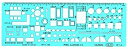 【中古】(非常に良い)バンコ(Vanco) テンプレート 23.4Lx8Wcm アクリル S-11