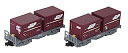 【中古】(非常に良い)Bトレインショーティー コキ100系 コンテナ貨車 コキ107形 (貨車2両入り) プラモデル