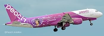 【中古】ハセガワ 1/200 Peach エアバス A320 “MARIKO JET