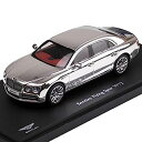 【中古】京商オリジナル 1/43 ベントレー フライングスパー W12 (メッキシルバー) 完成品