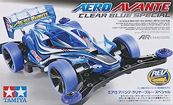 【中古】ミニ四駆限定95024 エアロアバンテクリヤーブルースペシャル ARシャーシ