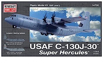 【中古】（非常に良い）プラッツ 1/144 アメリカ空軍 C-130J-30 スーパーハーキュリーズ プラモデル MC14700