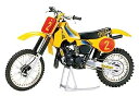 【中古】タミヤ 1/12 オートバイシリーズ No.13 スズキ RM250 モトクロッサー プラモデル 14013