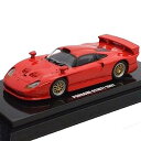 【中古】（非常に良い）京商オリジナル 1/64 ポルシェ911GT1 1997/レッド 完成品