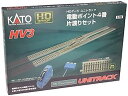 【中古】(非常に良い)KATO HOゲージ HV-3 電動ポイント4 番片渡りセット 3-113 鉄道模型 レールセット