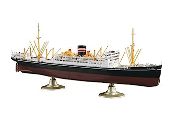 【中古】ハセガワ 1/350 日本 日本郵船 氷川丸 プラモ