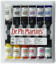 【中古】(非常に良い)Dr. Ph. Martin's Hydrus Fine Art Watercolor, 0.5 oz, Set of 12 (Set 1...