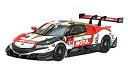 【中古】EBBRO 1/43 モチュール ムゲン NSX-GT スーパーGT GT500 2017 Rd.6 Suzuka No.16