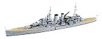 【中古】青島文化教材社 1/700 ウォーターラインシリーズ No.807 イギリス海軍 重巡洋艦 エクセター プラモデル