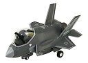 【中古】ピットロード キューピットシリーズ 航空自衛隊 戦闘機 F-35A パイロットフィギュア1体付き NONスケール プラスチック製はめこ..