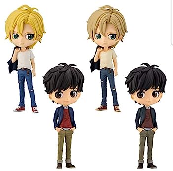 【中古】BANANA FISH Q posket アッシュ リンクス 奥村英二フィギュア 通常カラー 特別カラー全4種セット