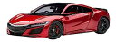【中古】AUTOart 1/18 ホンダ NSX (NC1) 2016 バレンシアレッド・パール 完成品