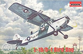 （非常に良い）航空機 セスナ L-19/O-1 - バードドッグ 1/48スケール モデル Roden 409