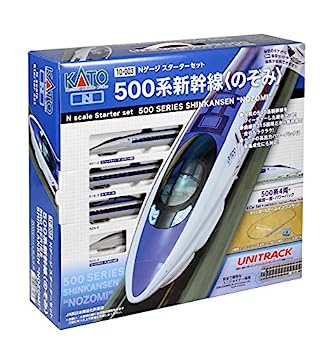 【中古】（非常に良い）KATO Nゲージ スターターセット 500系 新幹線 のぞみ 10-003 鉄道模型入門セット