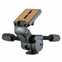 【中古】Velbon 3Way雲台 PH-285 大型 底面径66mm コマ止め方式 マグネシウム製 471703