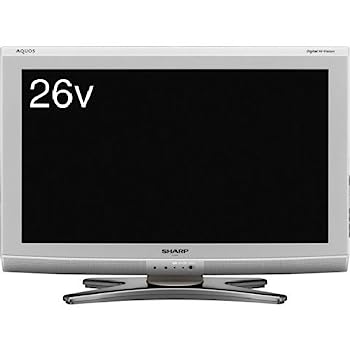 【中古】シャープ 26V型 液晶 テレビ AQUOS LC-26E6-S ハイビジョン 2009年モ ...