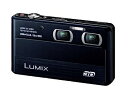 【中古】(非常に良い)パナソニック デジタルカメラ ルミックス 3D1 光学4倍 ブラック DMC-3D1-K
