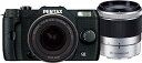 【中古】PENTAX デジタルミラーレス一眼 Q10 ダブルズームキット [標準ズーム 02 STANDARD ZOOM ・望遠ズーム 06 TELEPHOTO...