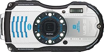 【中古】PENTAX 防水デジタルカメラ PENTAX WG-3 ホワイトブルー 1cmマクロ マクロスタンド付属 LEDライト PENTAX WG-3WHBL 12725 【中古】PENTAX 防水デジタルカメラ PENTAX WG-3 ホワイトブルー 1cmマクロ マクロスタンド付属 LEDライト PENTAX WG-3WHBL 12725