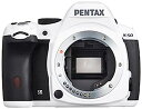 【中古】RICOH デジタル一眼レフ PENTAX K-50 ボディ ホワイト K-50 BODY WHITE 10930