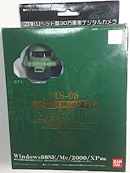 【中古】ZAKUヘッド型30万画素デジタルカメラ【デジタルモノアイ　MS-06　ザクII】バンダイ