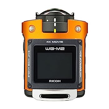 【中古】RICOH 防水アクションカメラ WG-M2 オレンジ 4K動画 超広角204度 ハウジング不要 防水20m 耐衝撃2m 03801 【中古】RICOH 防水アクションカメラ WG-M2 オレンジ 4K動画 超広角204度 ハウジング不要 防水20m 耐衝撃2m 03801