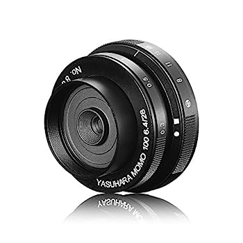 【中古】ヤスハラ MoMo100 E ソフトフォーカス パンケーキレンズ 28mm F6.4-F22 Sony NEXミラーレスカメラマニュアルレンズ用