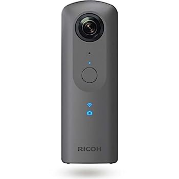 【中古】RICOH THETA V メタリックグレ